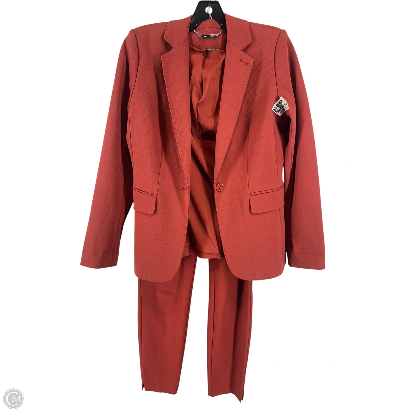 Pants Suit 2pc By White House Black Market In Orange, Size: 4