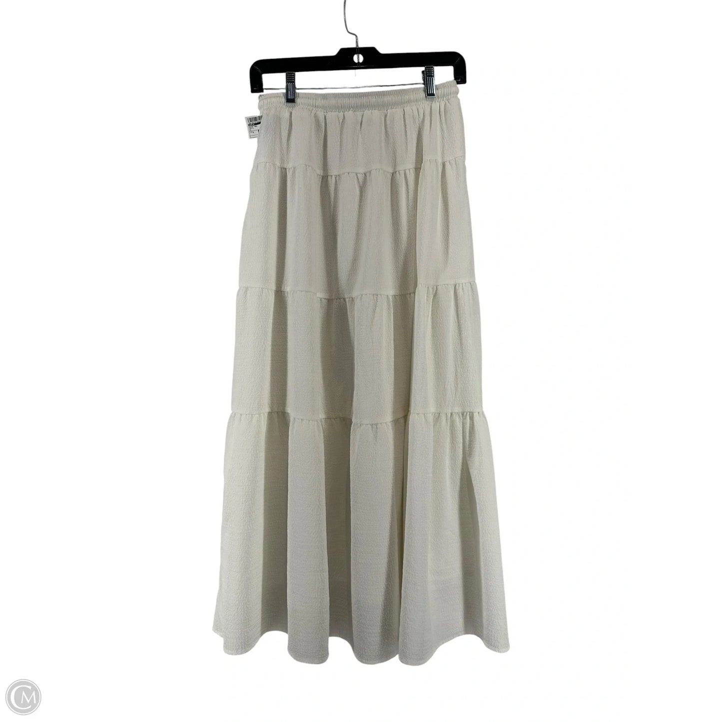Skirt Maxi By Shein In White, Size: S