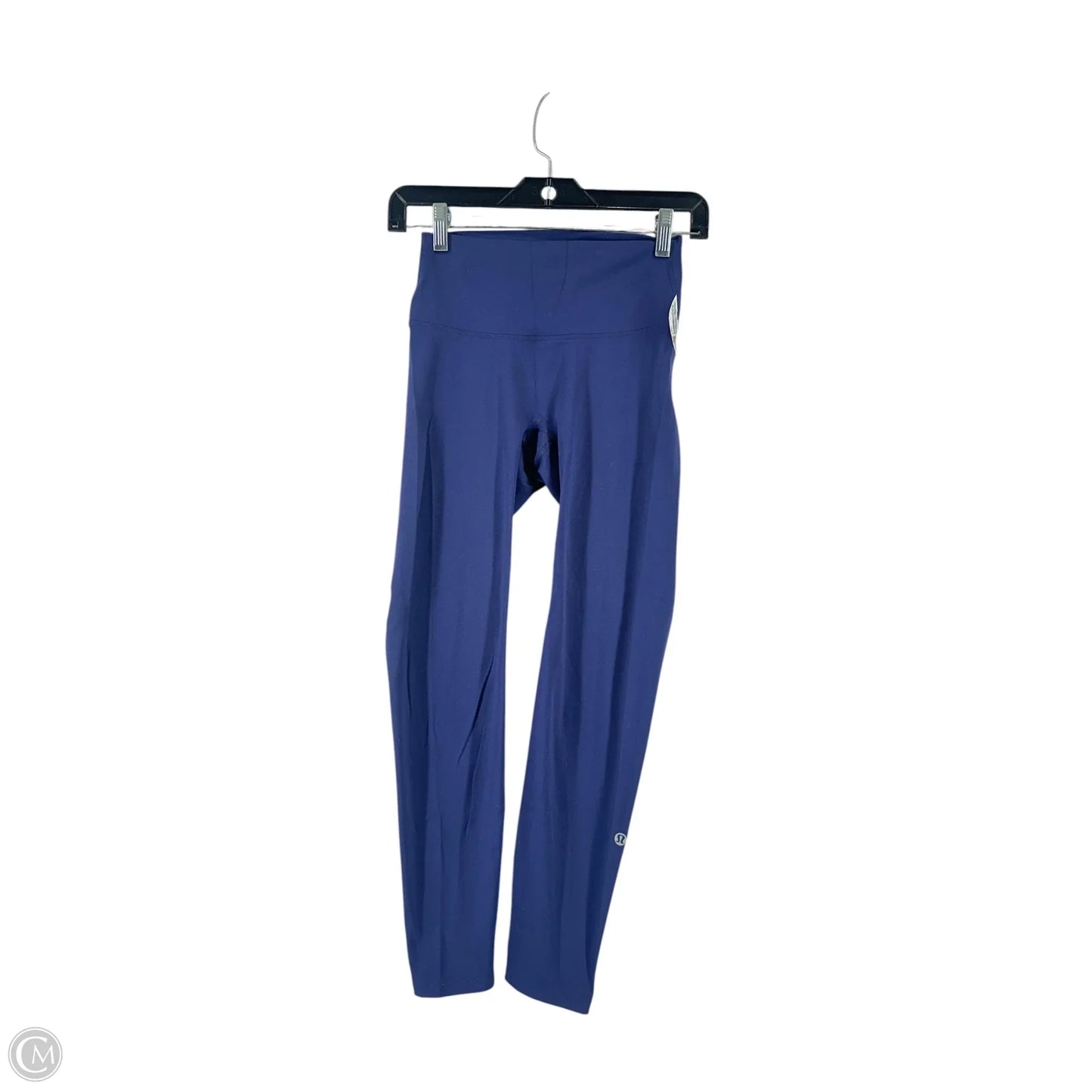 Athletic Leggings By Lululemon In Navy, Size: Xs