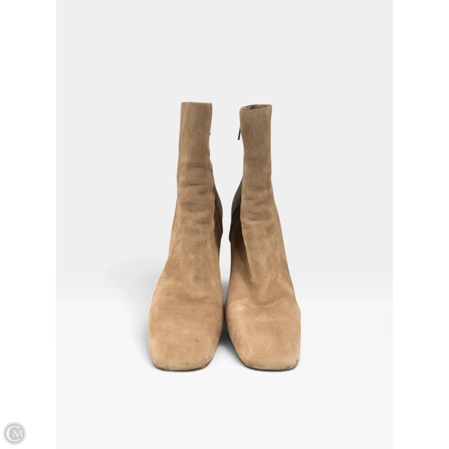 Boots Ankle Heels By Sam Edelman In Tan, Size: 9
