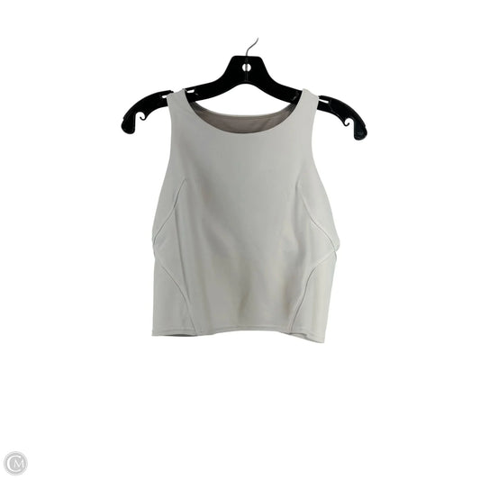 Athletic Tank Top By Lululemon In White, Size: 10