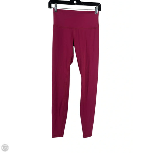 Athletic Leggings By Lululemon In Purple, Size: 6