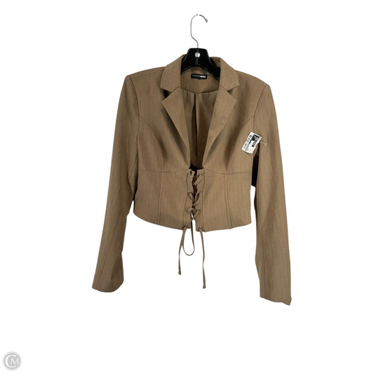 Blazer By Fashion Nova In Brown, Size: M