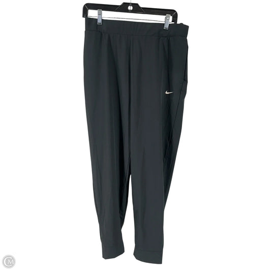 Athletic Pants By Nike Apparel In Black, Size: L
