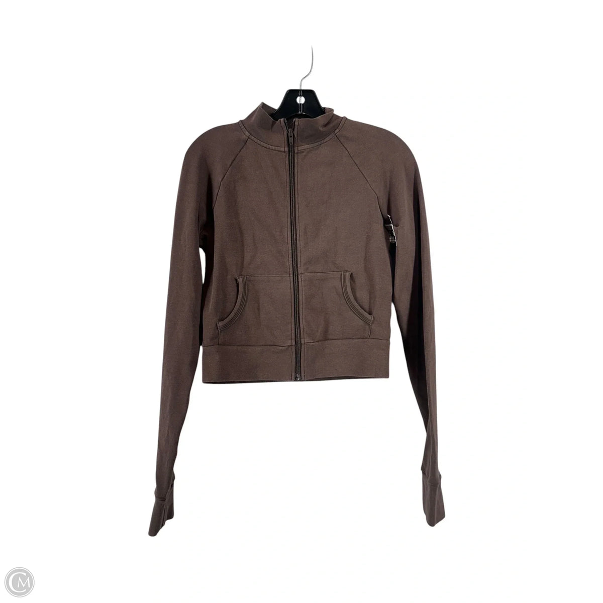 Athletic Jacket By Skims In Brown, Size: M