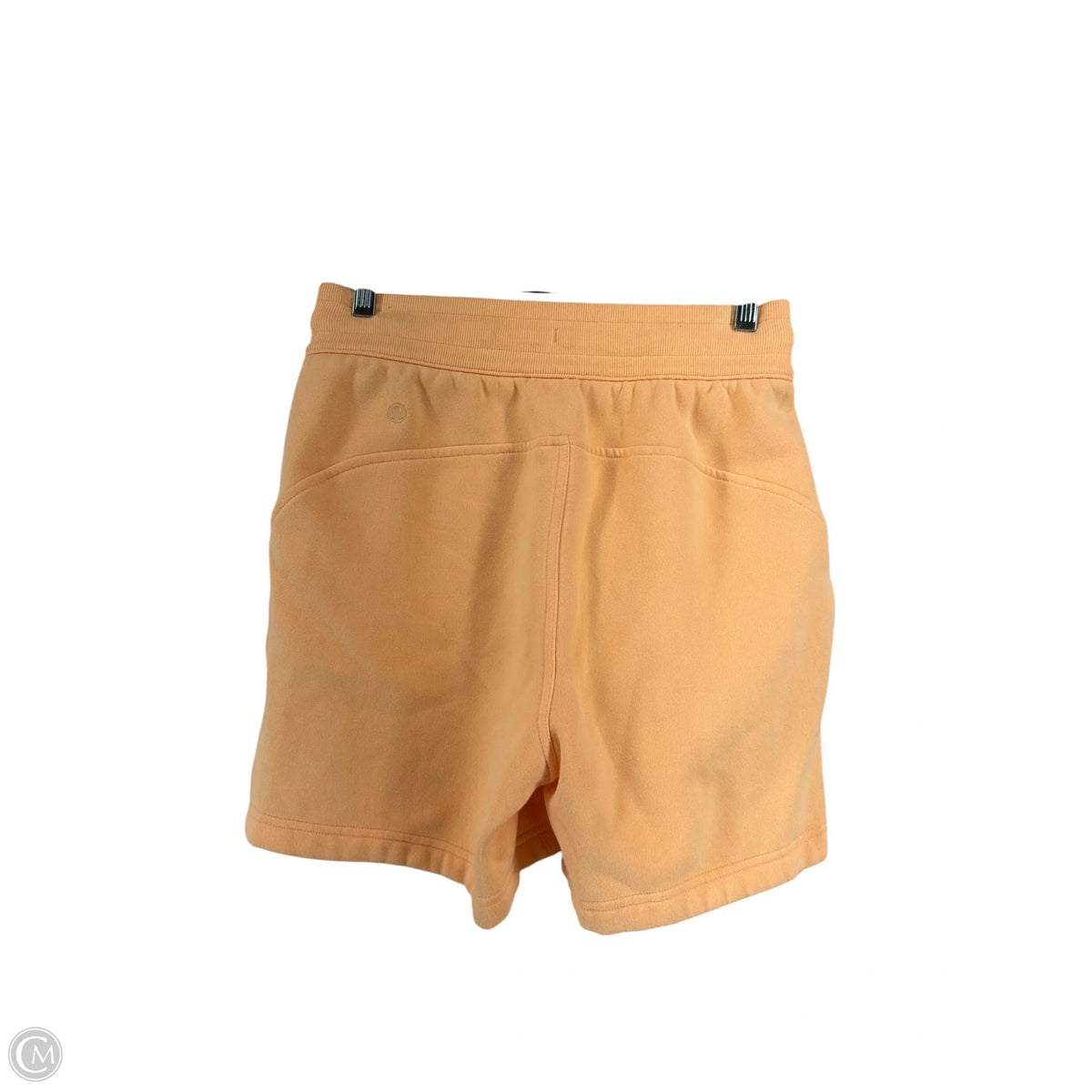 Athletic Shorts By Lululemon In Orange, Size: 4