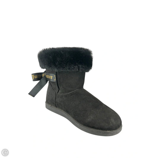 Boots Ankle Flats By Juicy Couture In Black, Size: 10