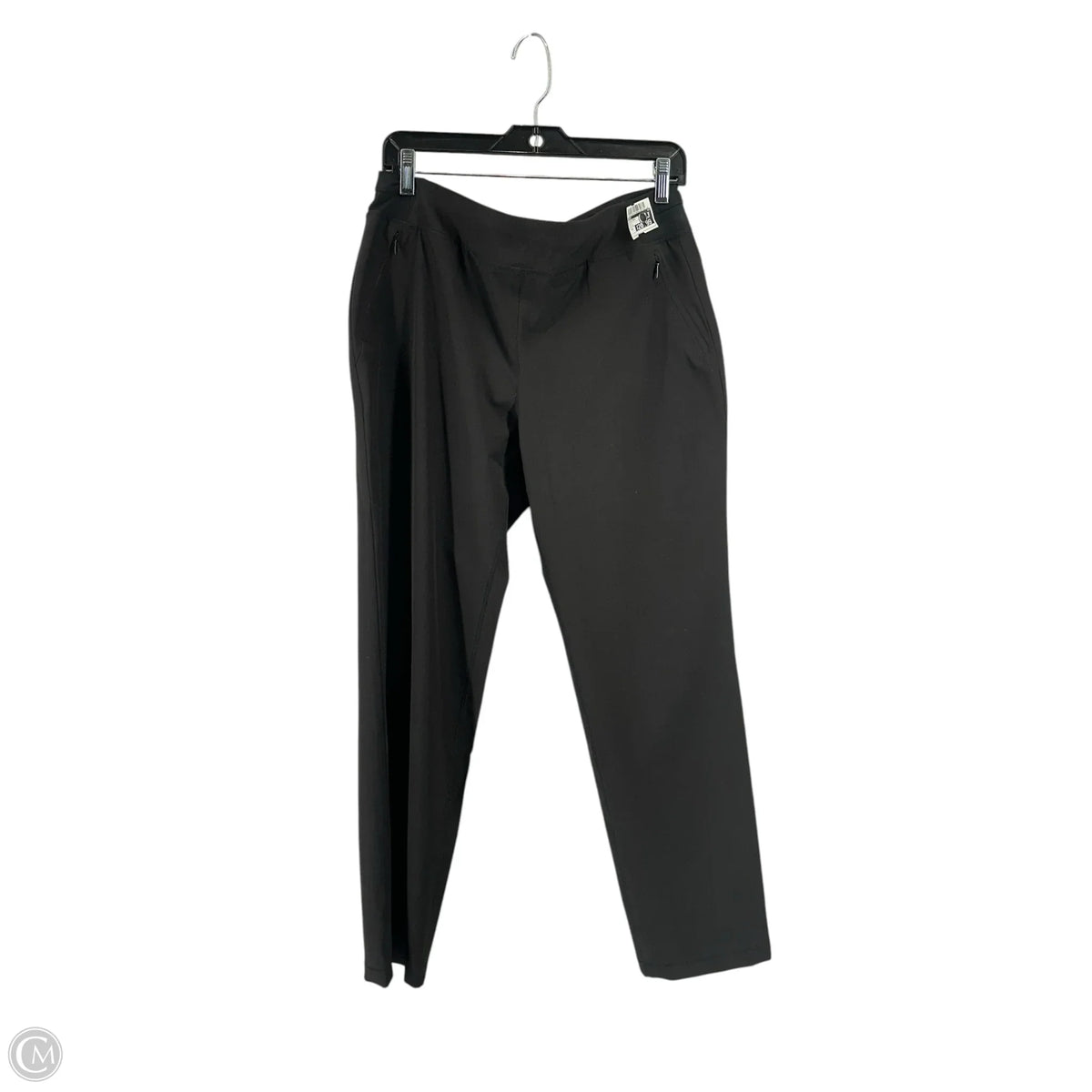 Athletic Pants By Chicos In Black, Size: 6p