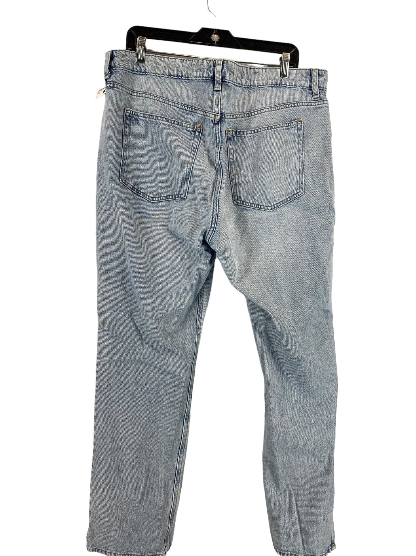 Jeans Straight By H&m  Size: 18