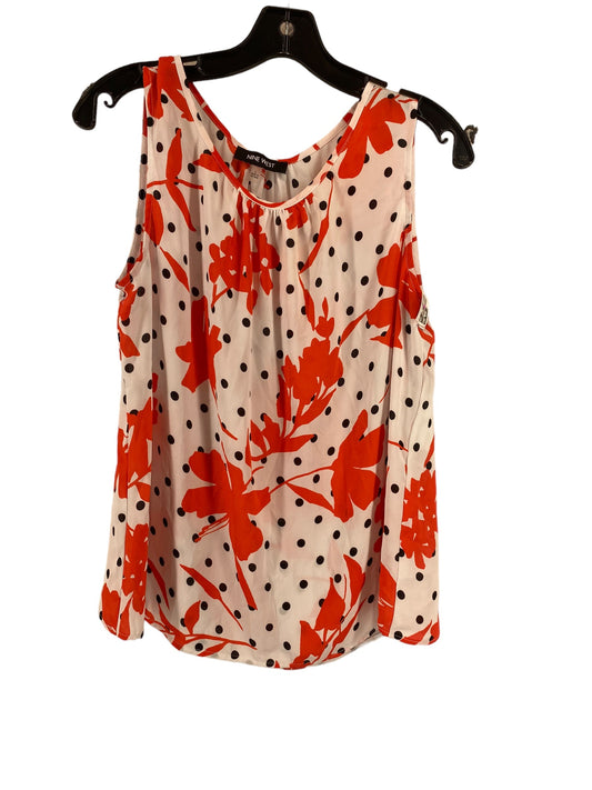 Top Sleeveless By Nine West  Size: L