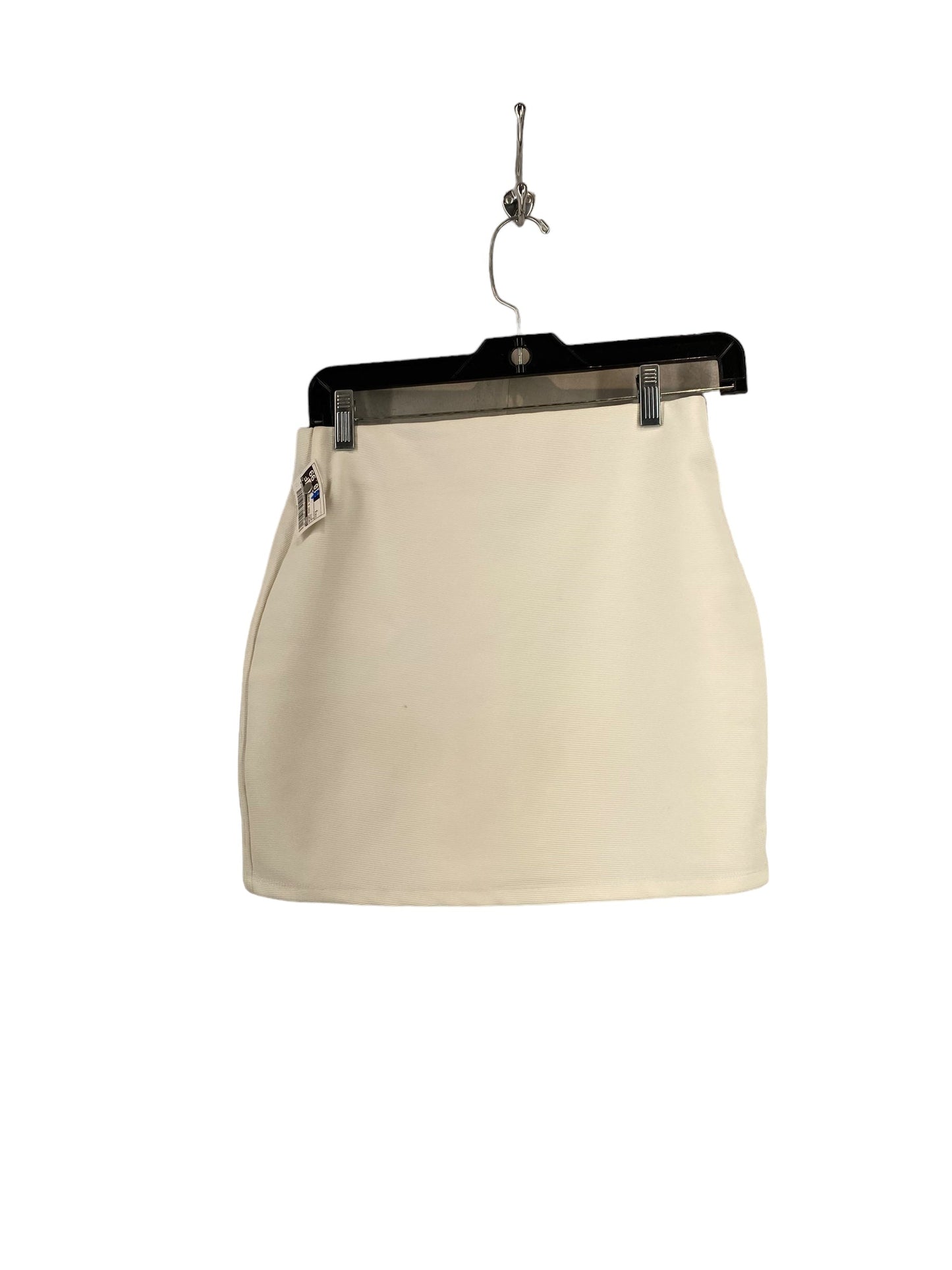 White Skirt Mini & Short Zara, Size S