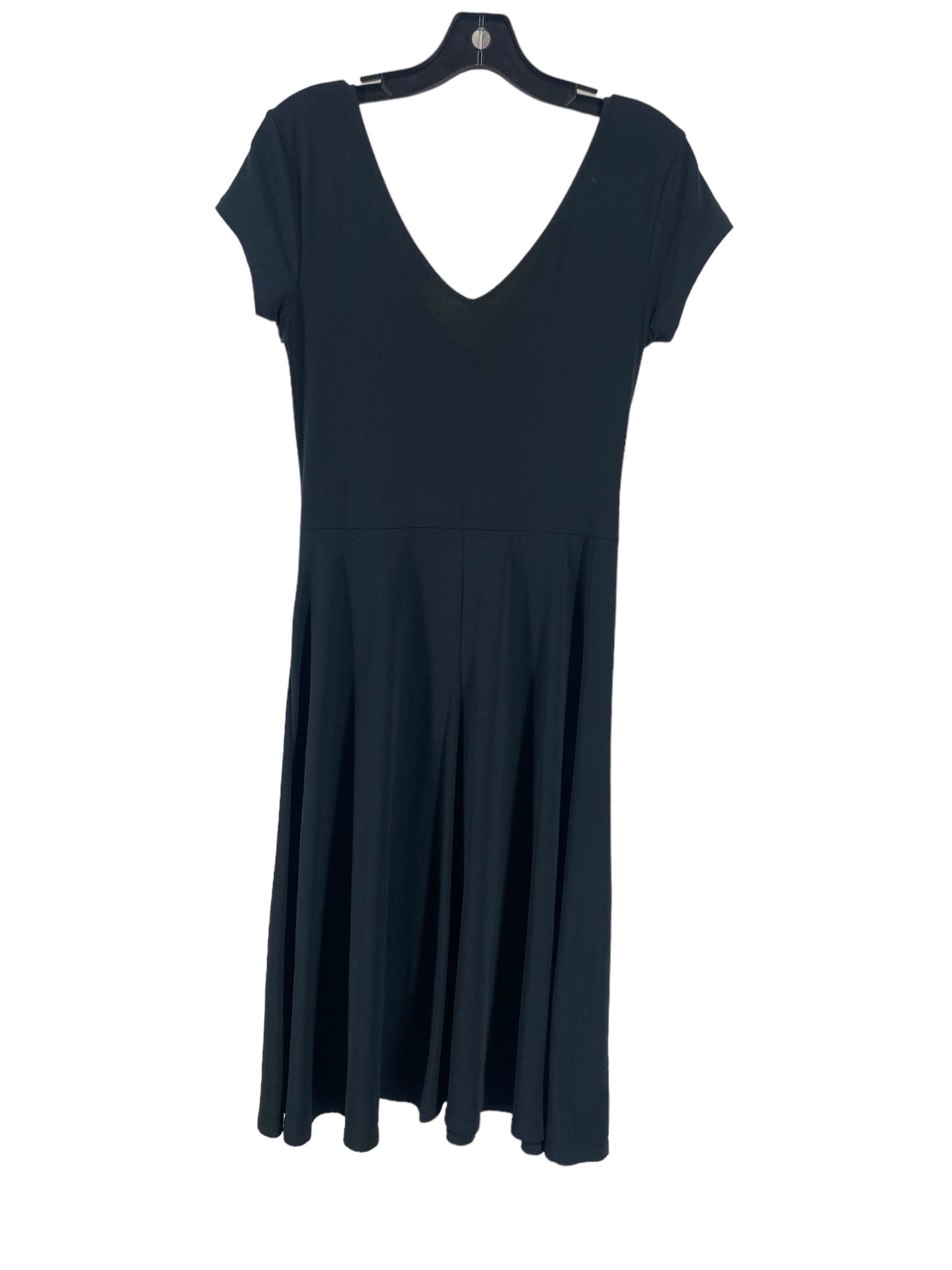 Black Dress Casual Midi Merona, Size S