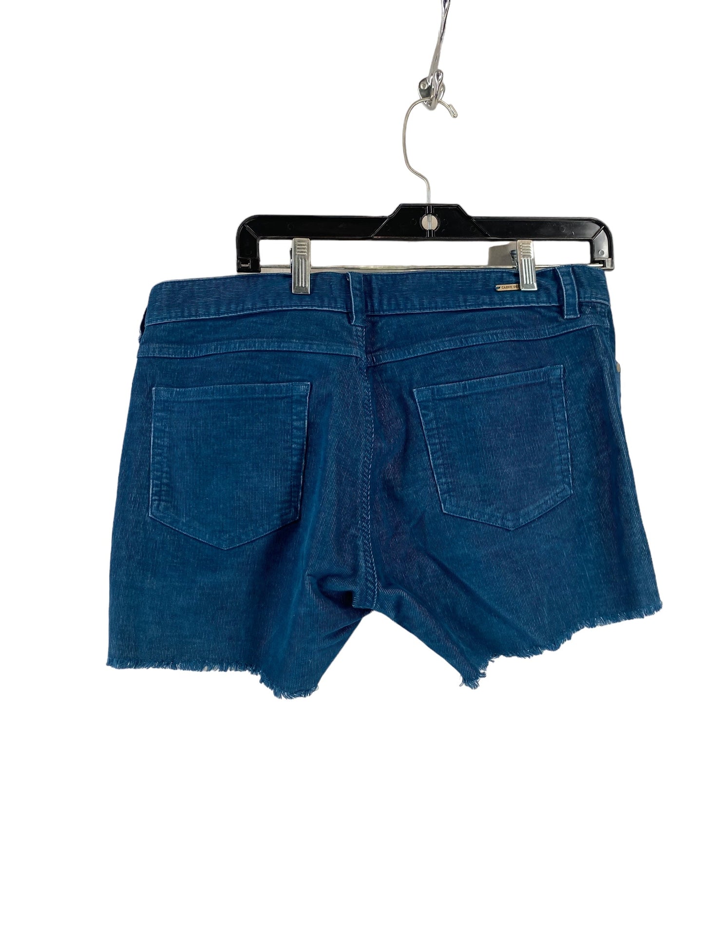 Blue Shorts Carve Designs, Size 8