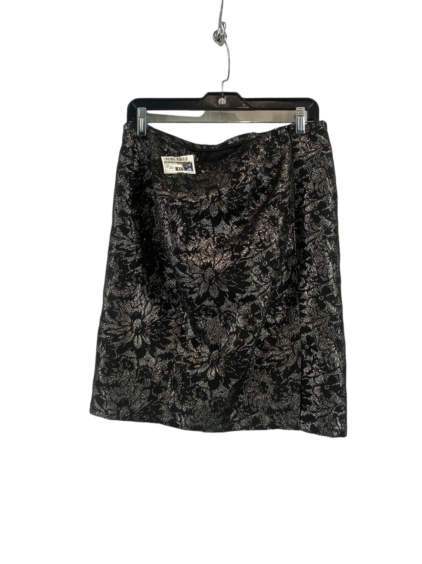 Black Skirt Mini & Short Calvin Klein, Size 12petite