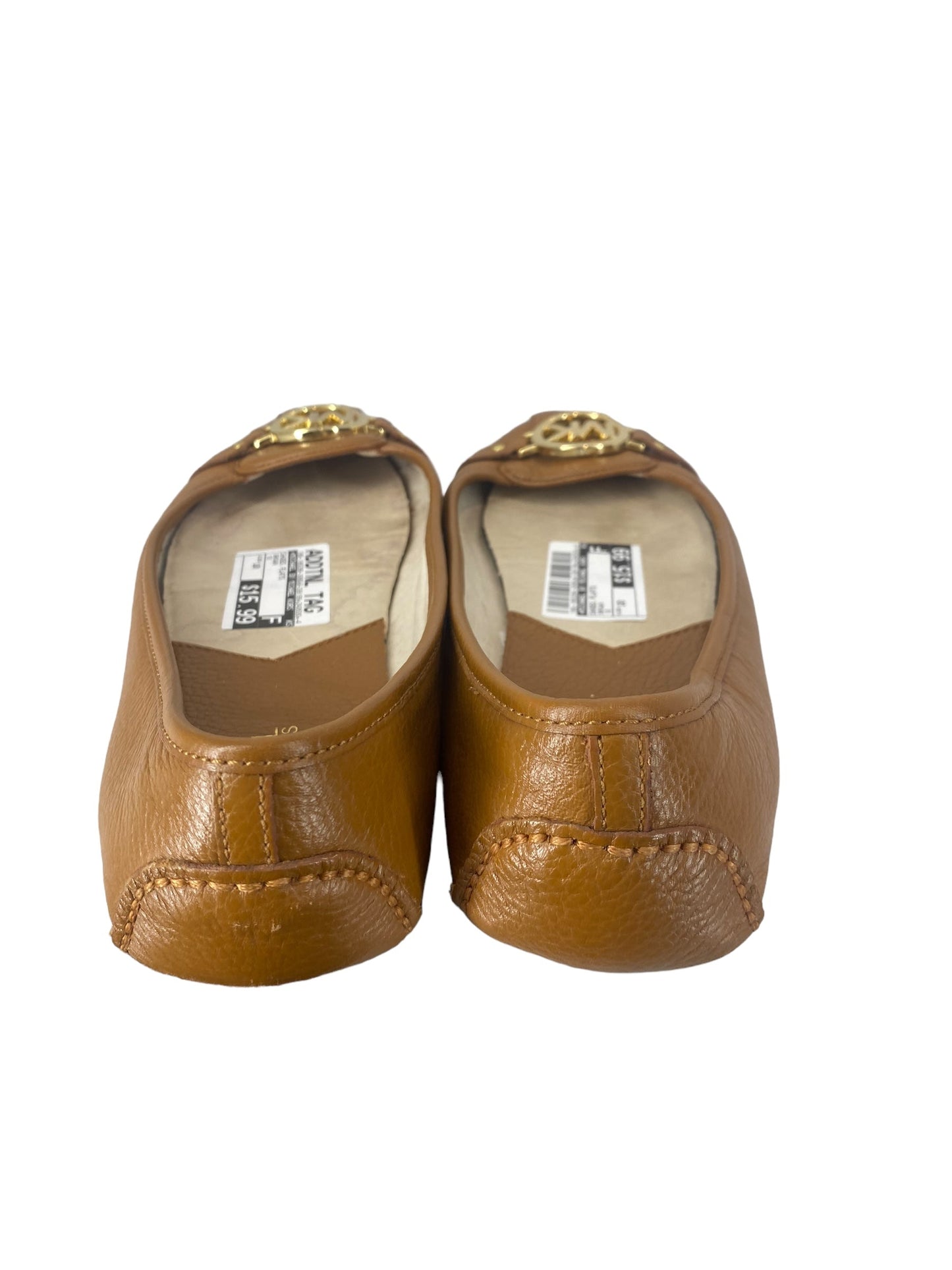 Brown Shoes Flats Michael By Michael Kors, Size 10