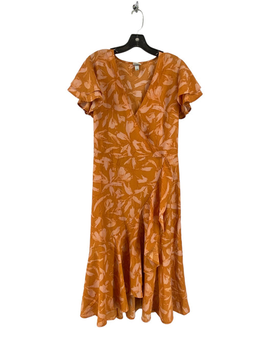 Dress Casual Short By A New Day In Orange, Size: L