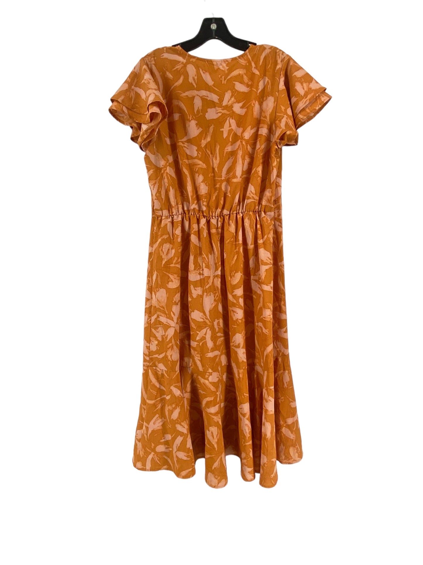 Dress Casual Short By A New Day In Orange, Size: L