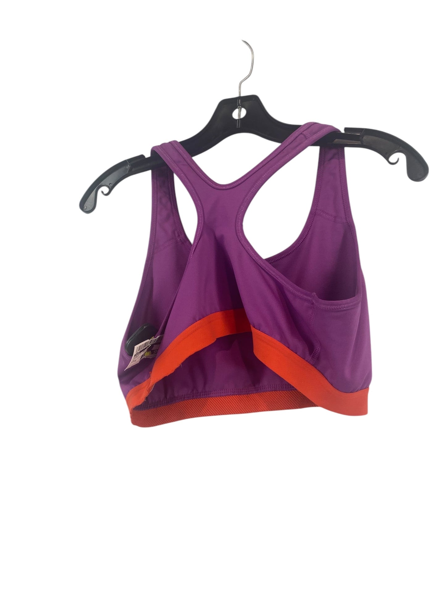 Athletic Bra By Nike In Purple, Size: Xl