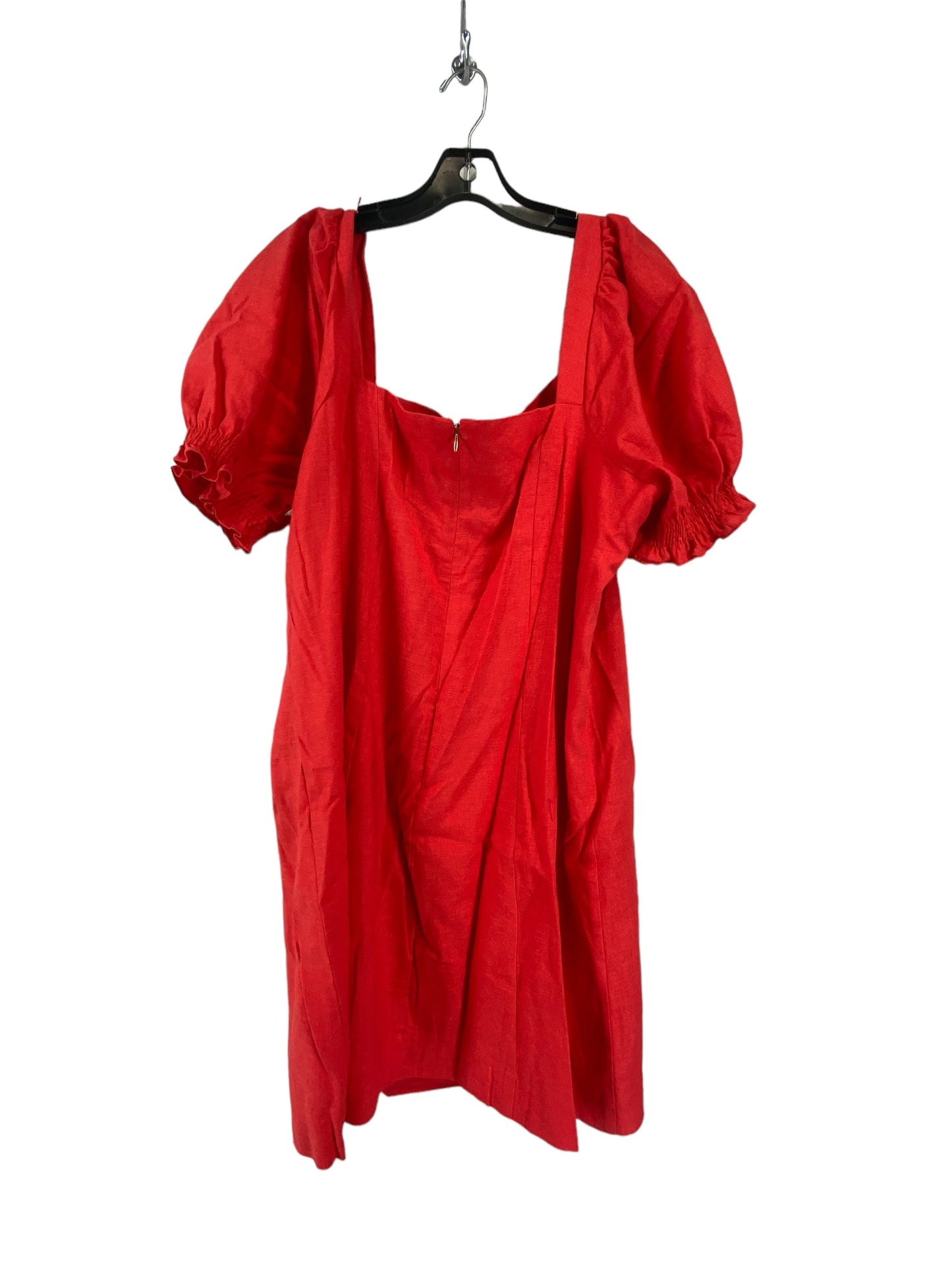 Red Dress Casual Midi Draper James, Size Xxl