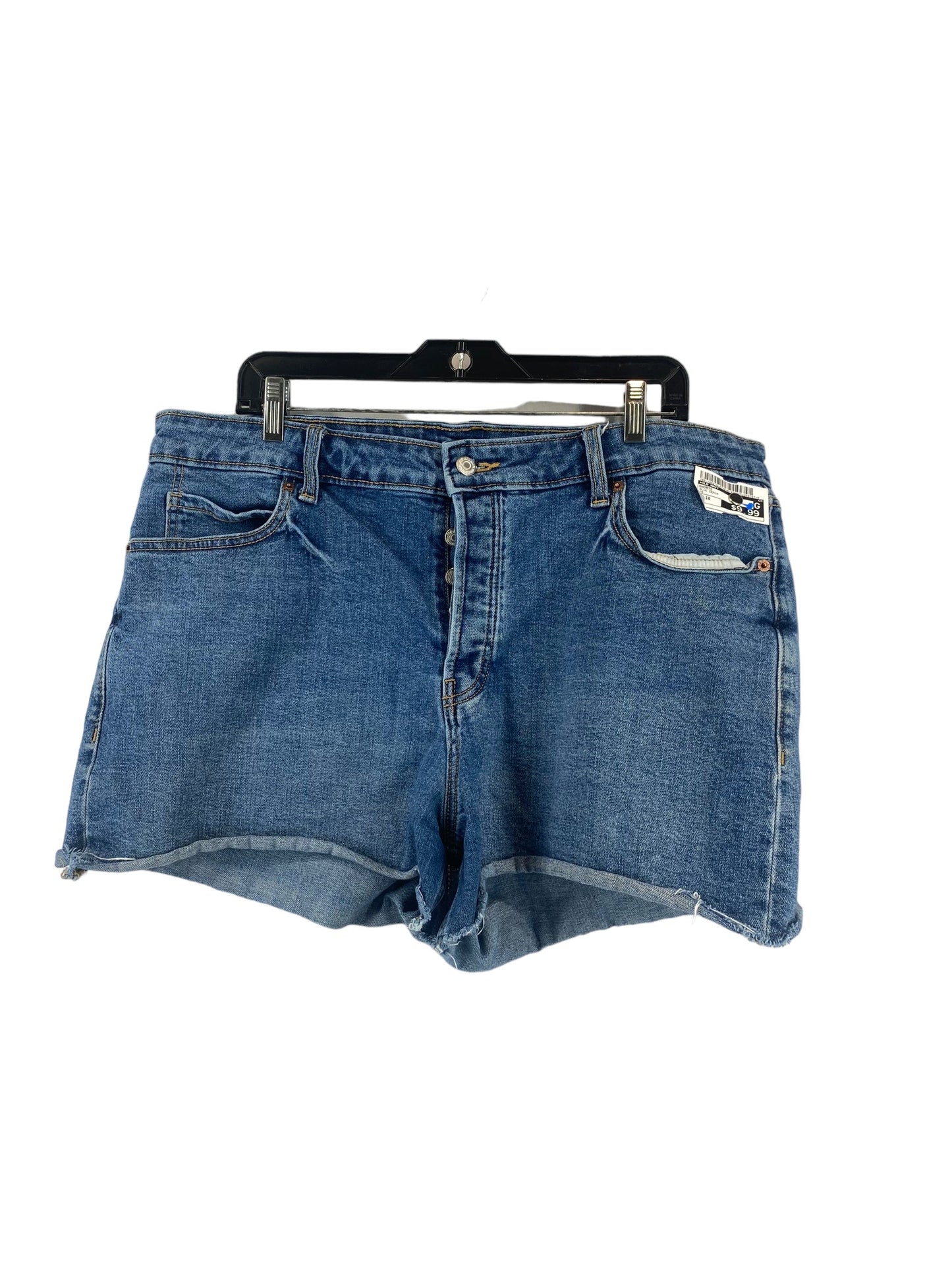 Blue Denim Shorts Old Navy, Size 18