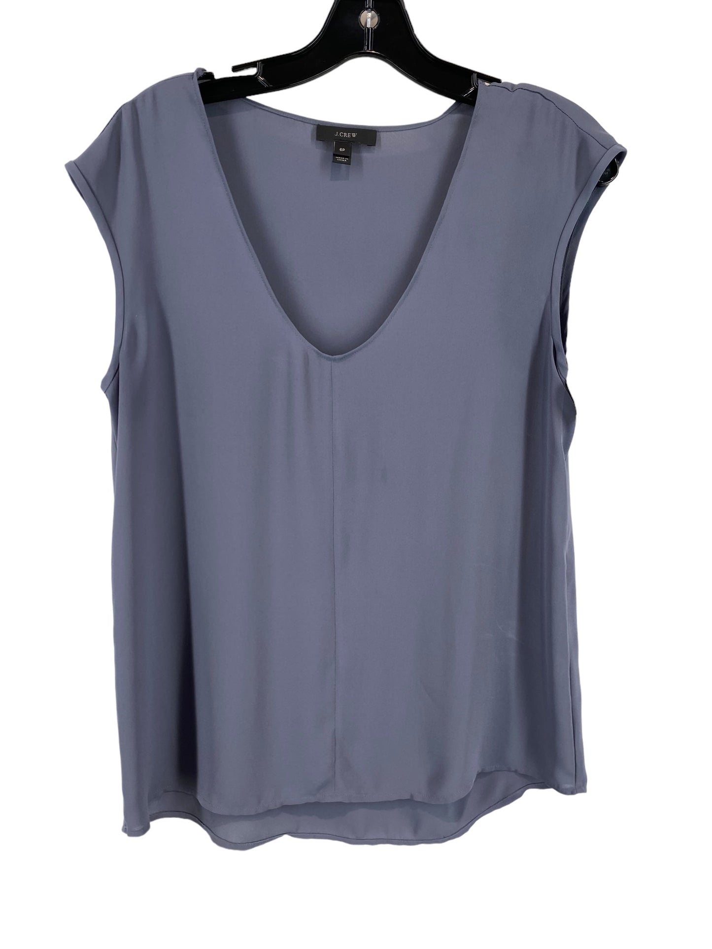 Grey Top Sleeveless J. Crew, Size 6petite