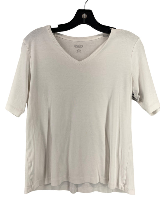 Top Short Sleeve Basic By Chicos  Size: 1