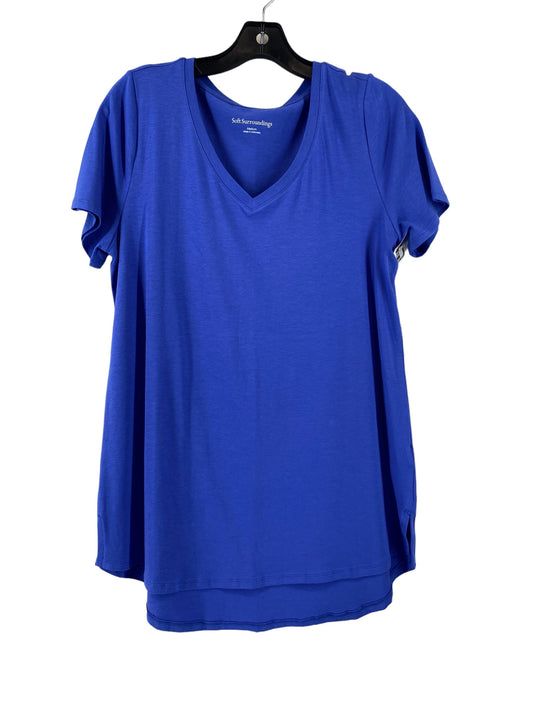 Top Short Sleeve Basic By Soft Surroundings  Size: M