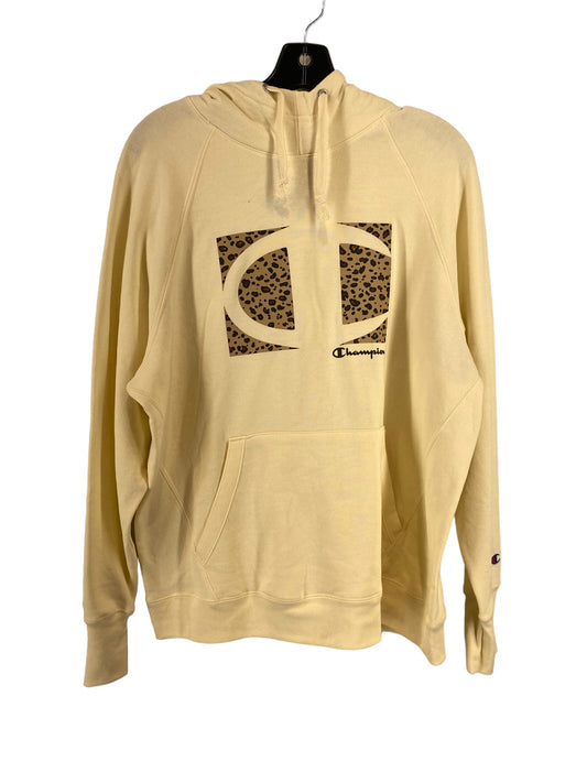 Athletic Sweatshirt Hoodie By Champion  Size: Xl