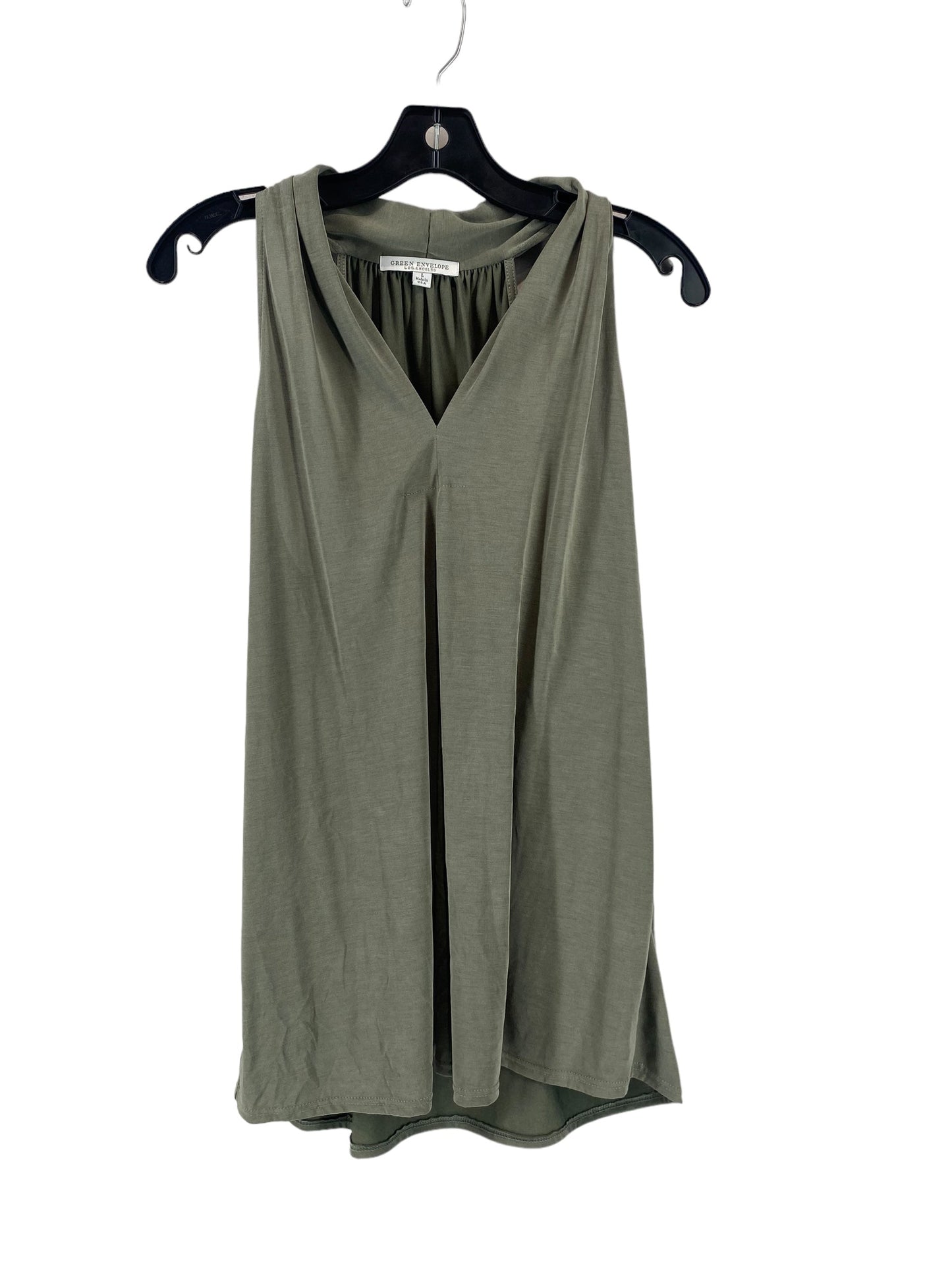 Top Sleeveless By Green Envelope  Size: L