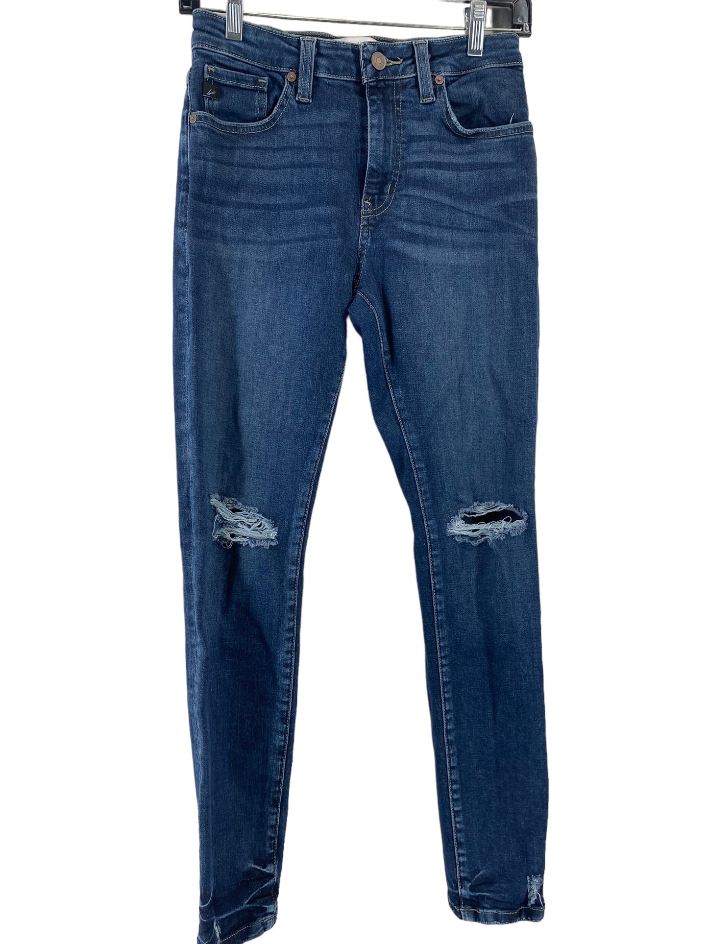 Blue Denim Jeans Skinny Kancan, Size 5