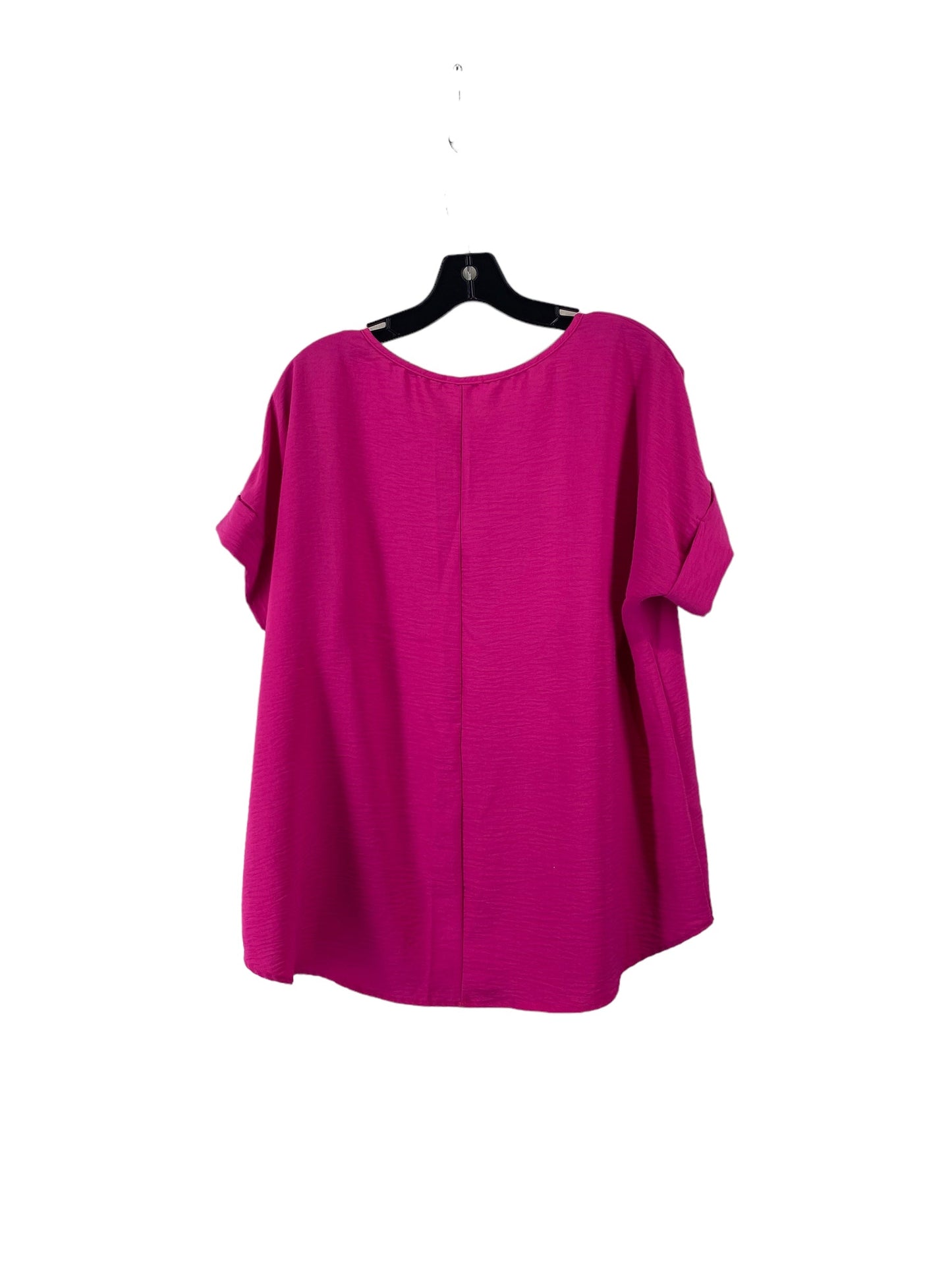 Blouse Short Sleeve By Entro  Size: L