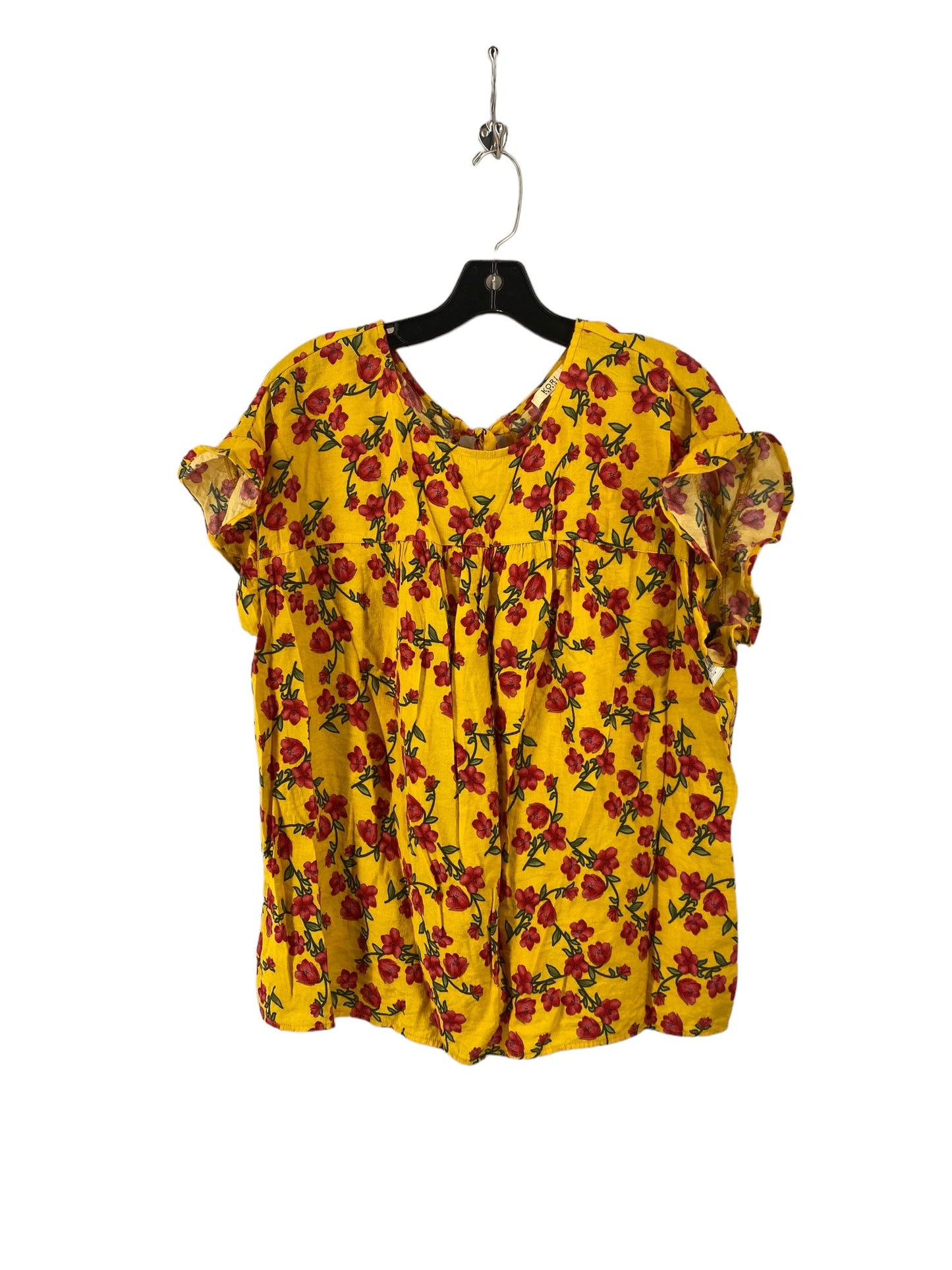 Blouse Short Sleeve By Kori America  Size: M