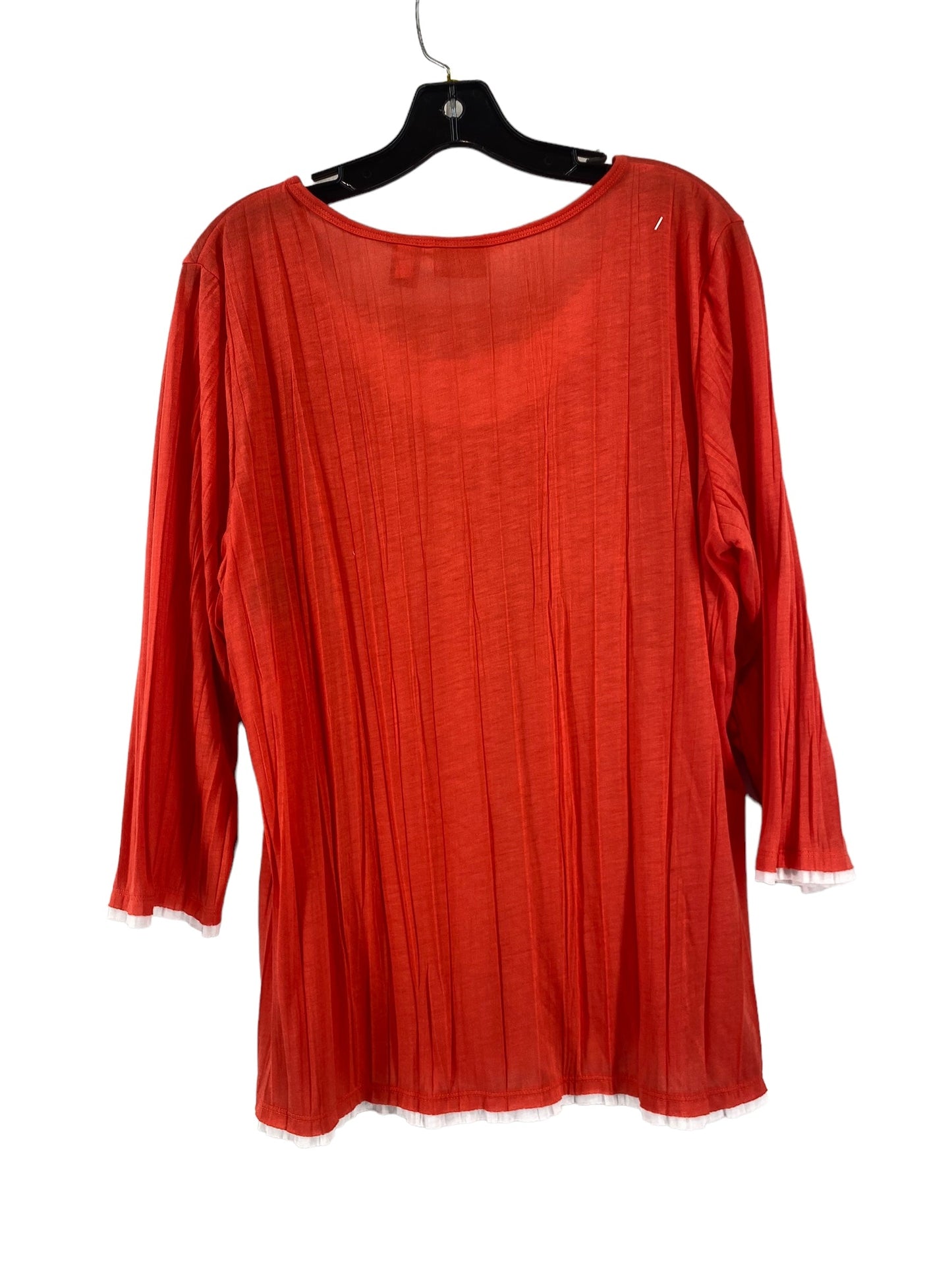 Top 3/4 Sleeve Basic By Chicos  Size: 3