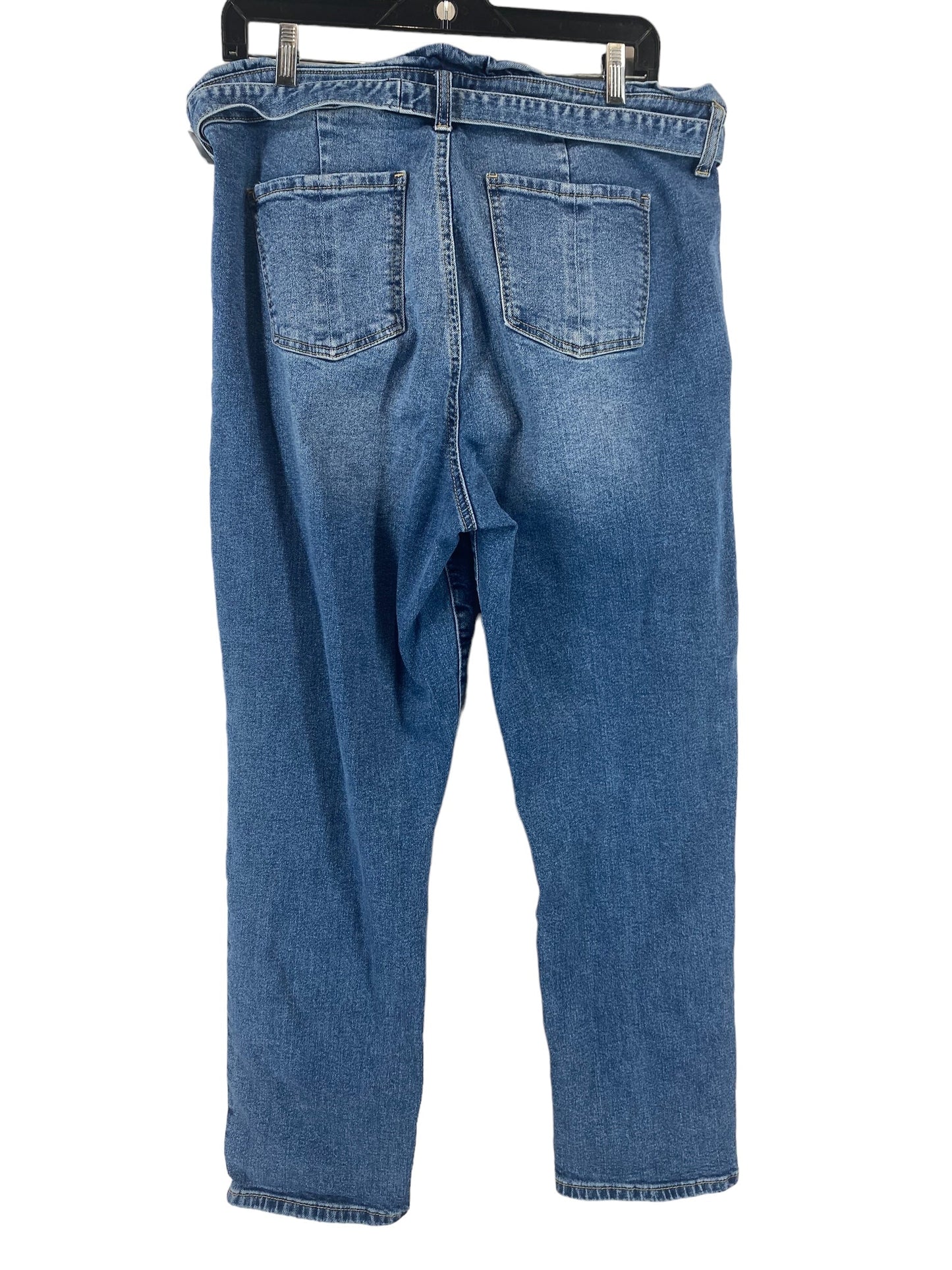 Blue Denim Jeans Straight Clothes Mentor, Size 32