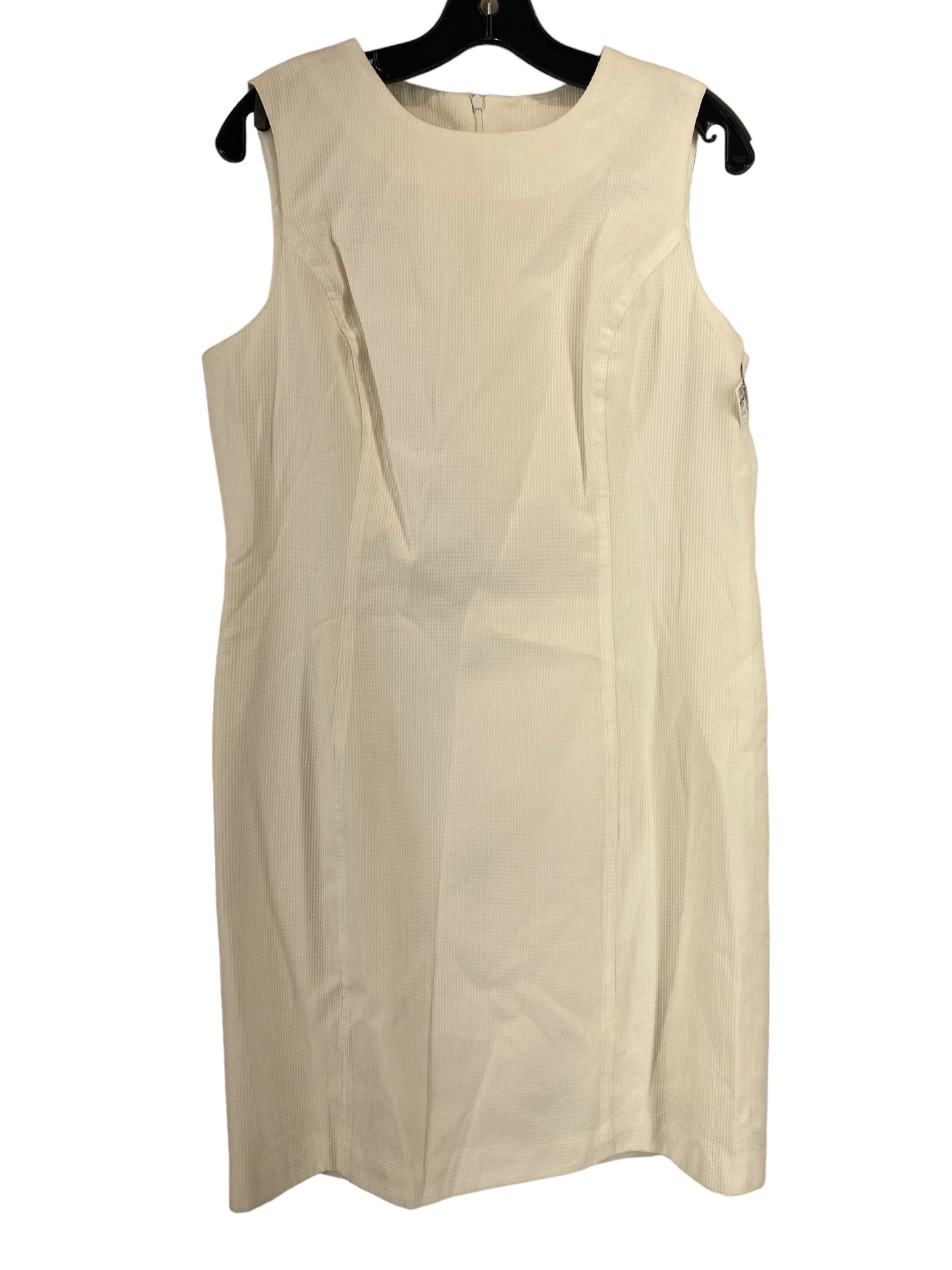White Dress Work Preston And New York, Size 12