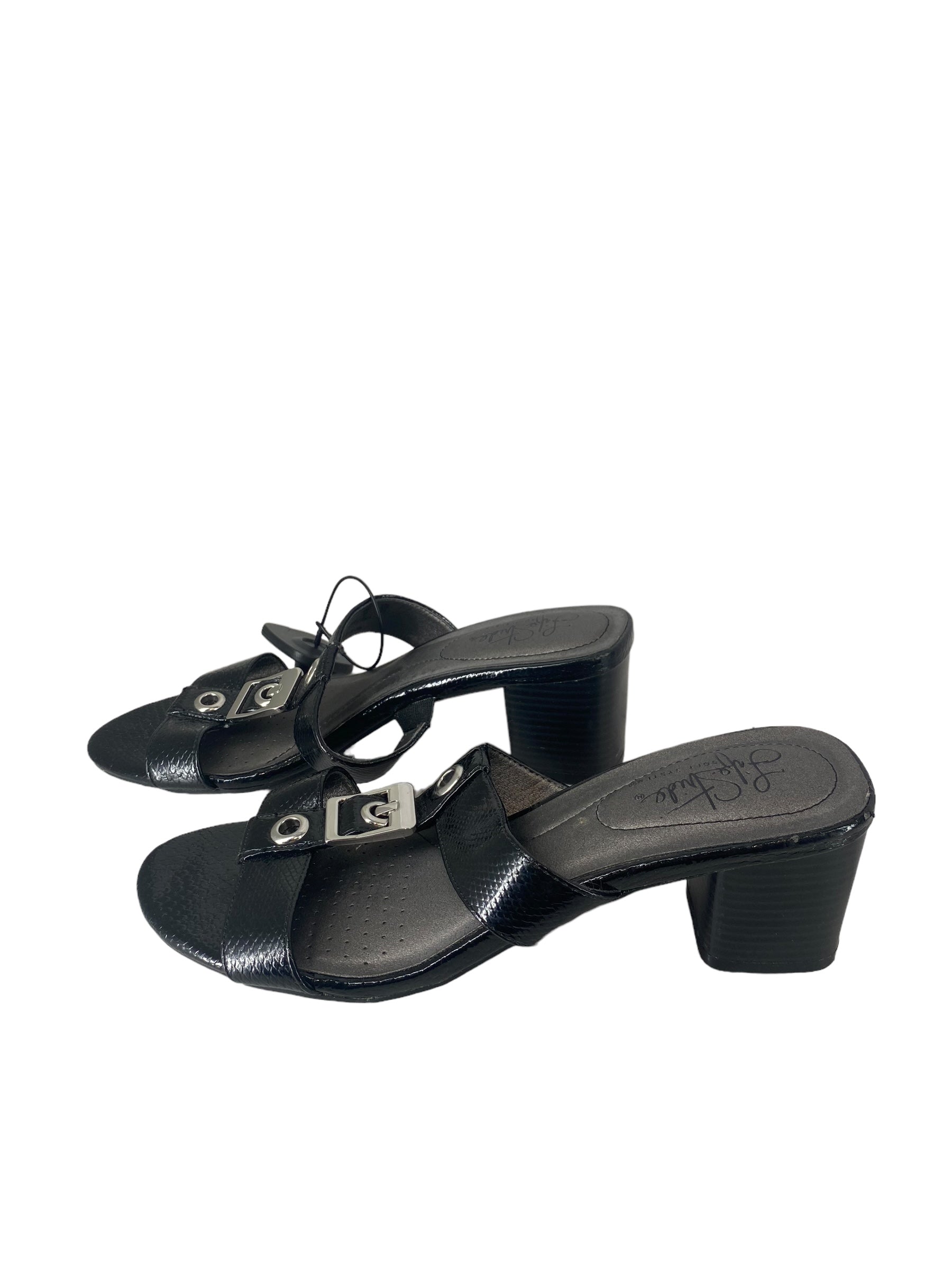 Sandals Heels Block By Life Stride Size: 8