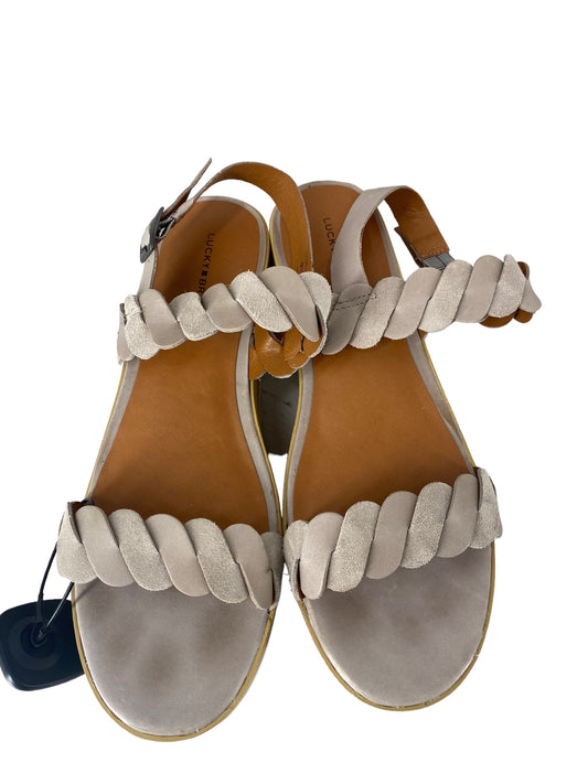 Sandals Heels Platform By Lucky Brand  Size: 9.5