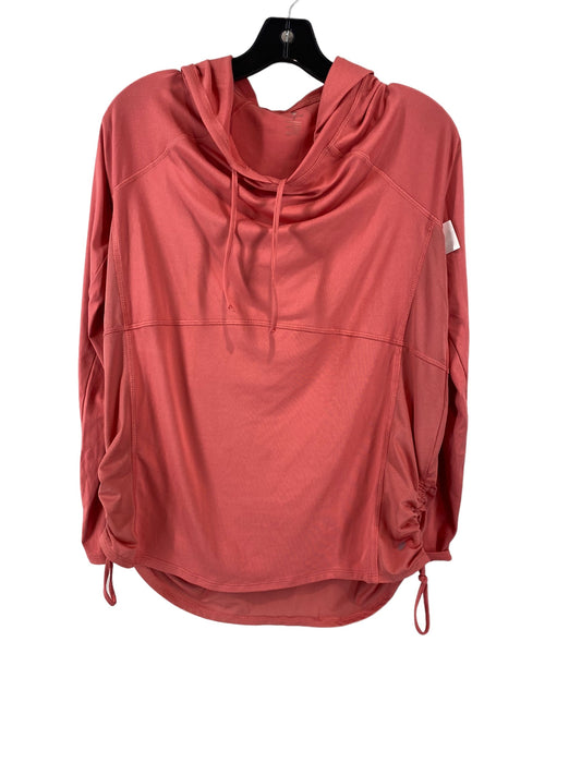 Athletic Top Long Sleeve Hoodie By Apana  Size: S