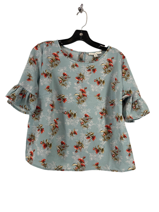 Blouse Short Sleeve By Haute Monde  Size: M