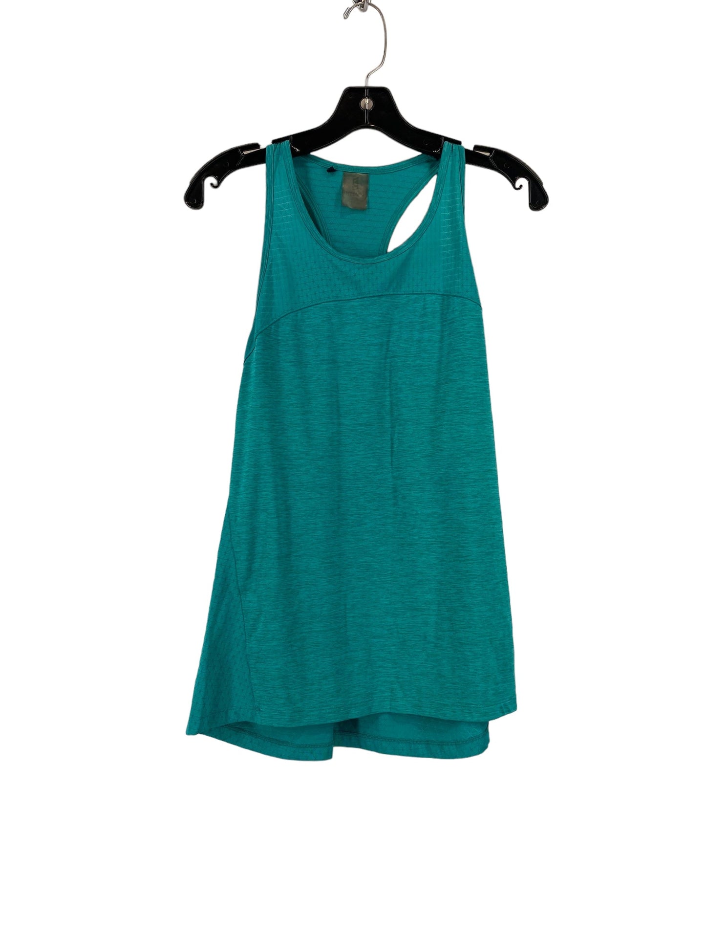 Teal Athletic Tank Top Second Skin, Size M