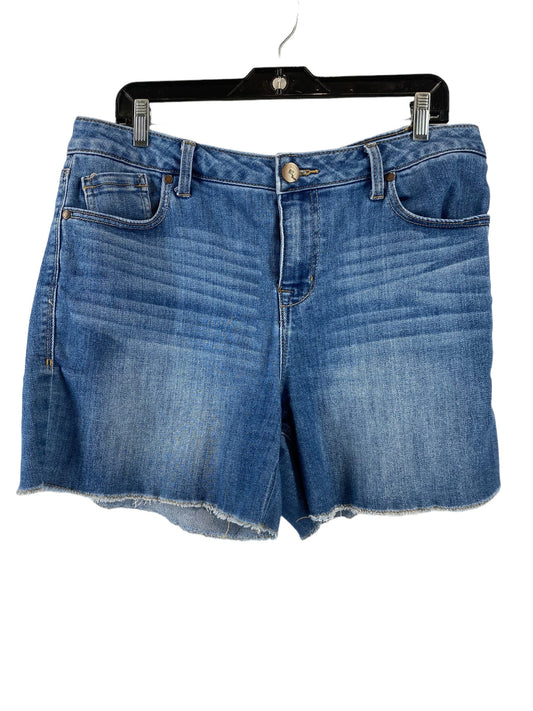 Blue Denim Shorts 1822 Denim, Size 12