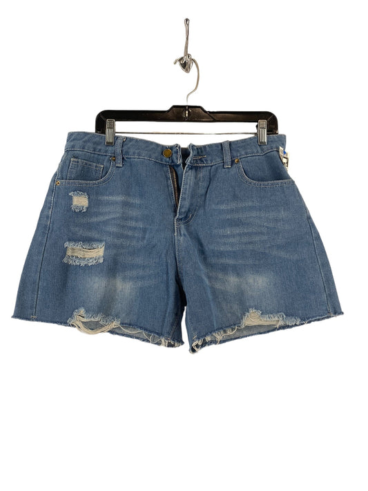 Blue Denim Shorts Clothes Mentor, Size Xxl