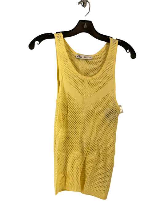 Yellow Tank Top Zara, Size M