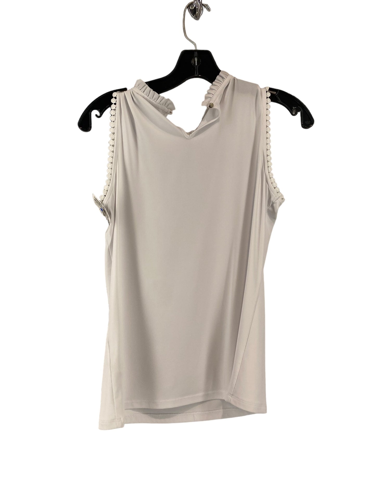 White Top Sleeveless Calvin Klein, Size Petite   S