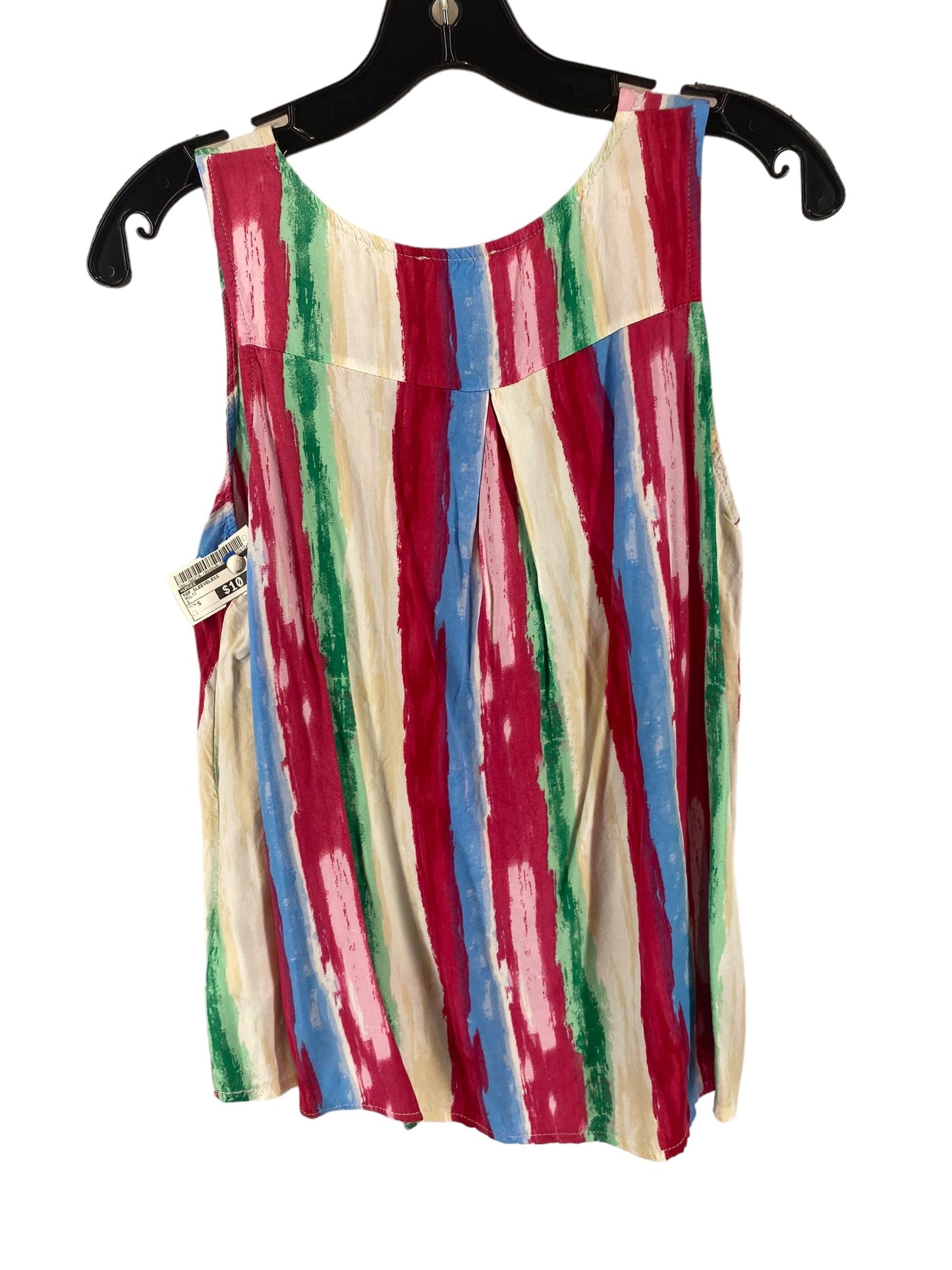 Multi-colored Top Sleeveless Umgee, Size S