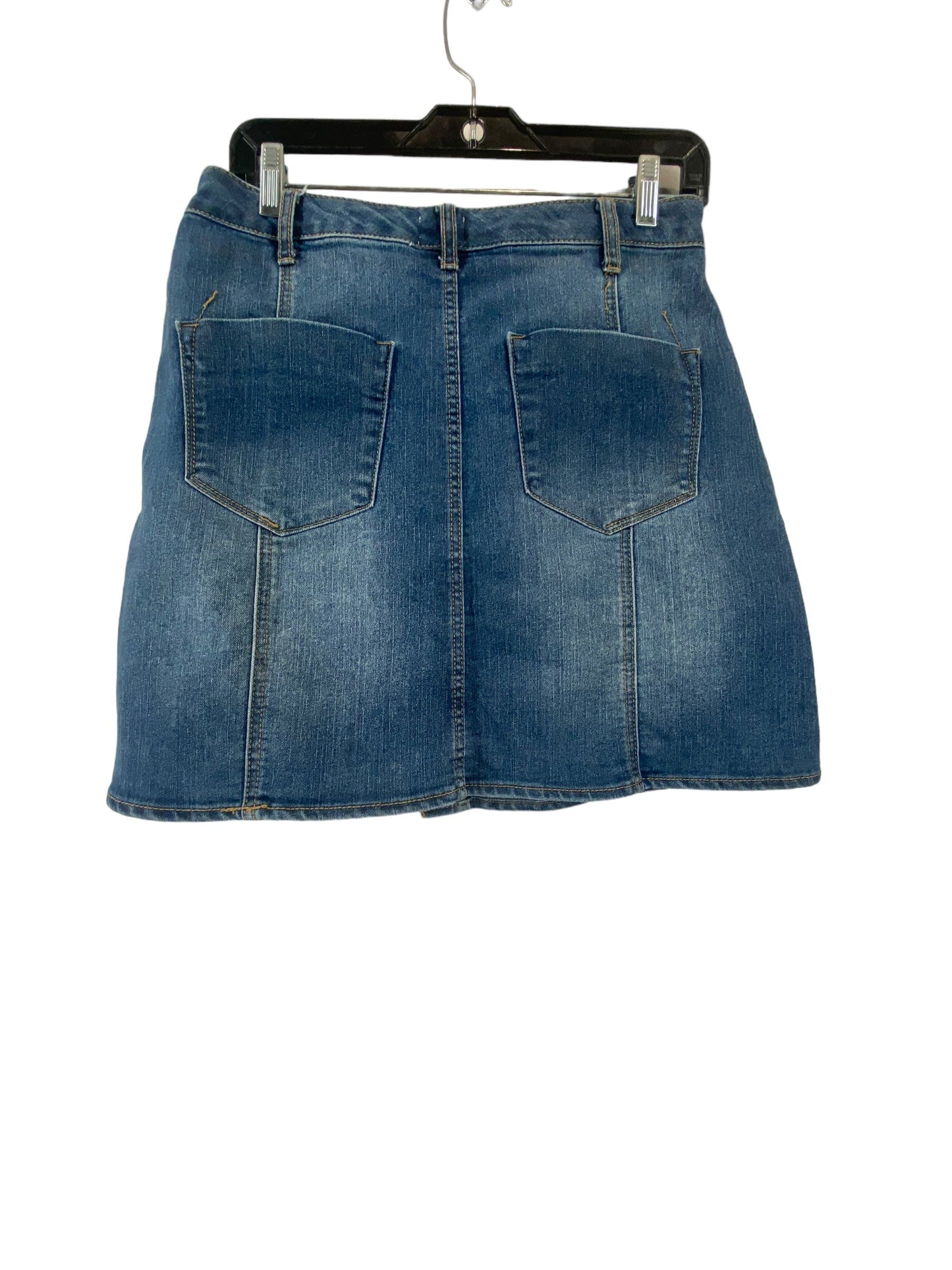 Blue Denim Skirt Mini & Short Mossimo, Size 8