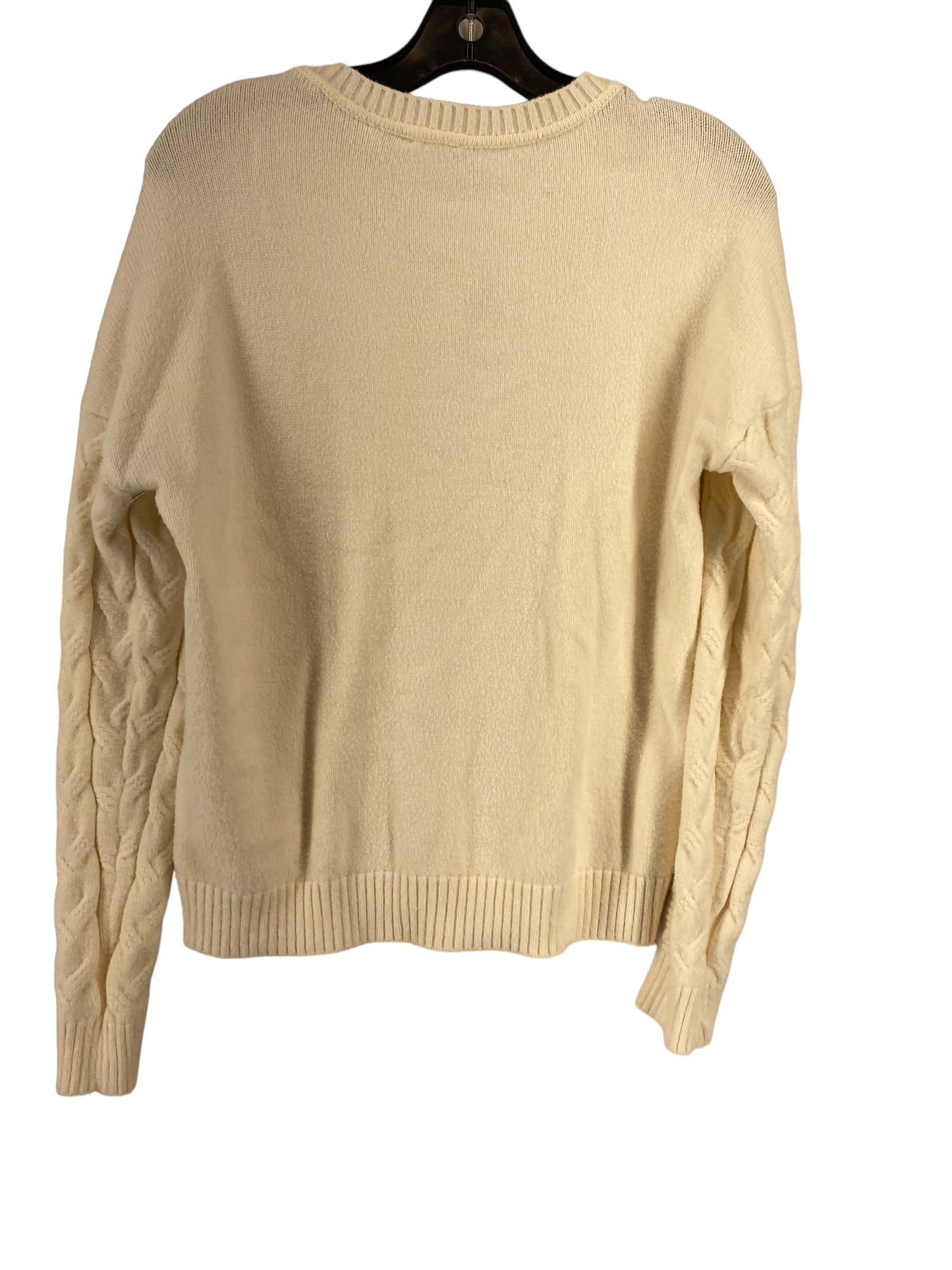 Cream Sweater Cyrus Knits, Size S