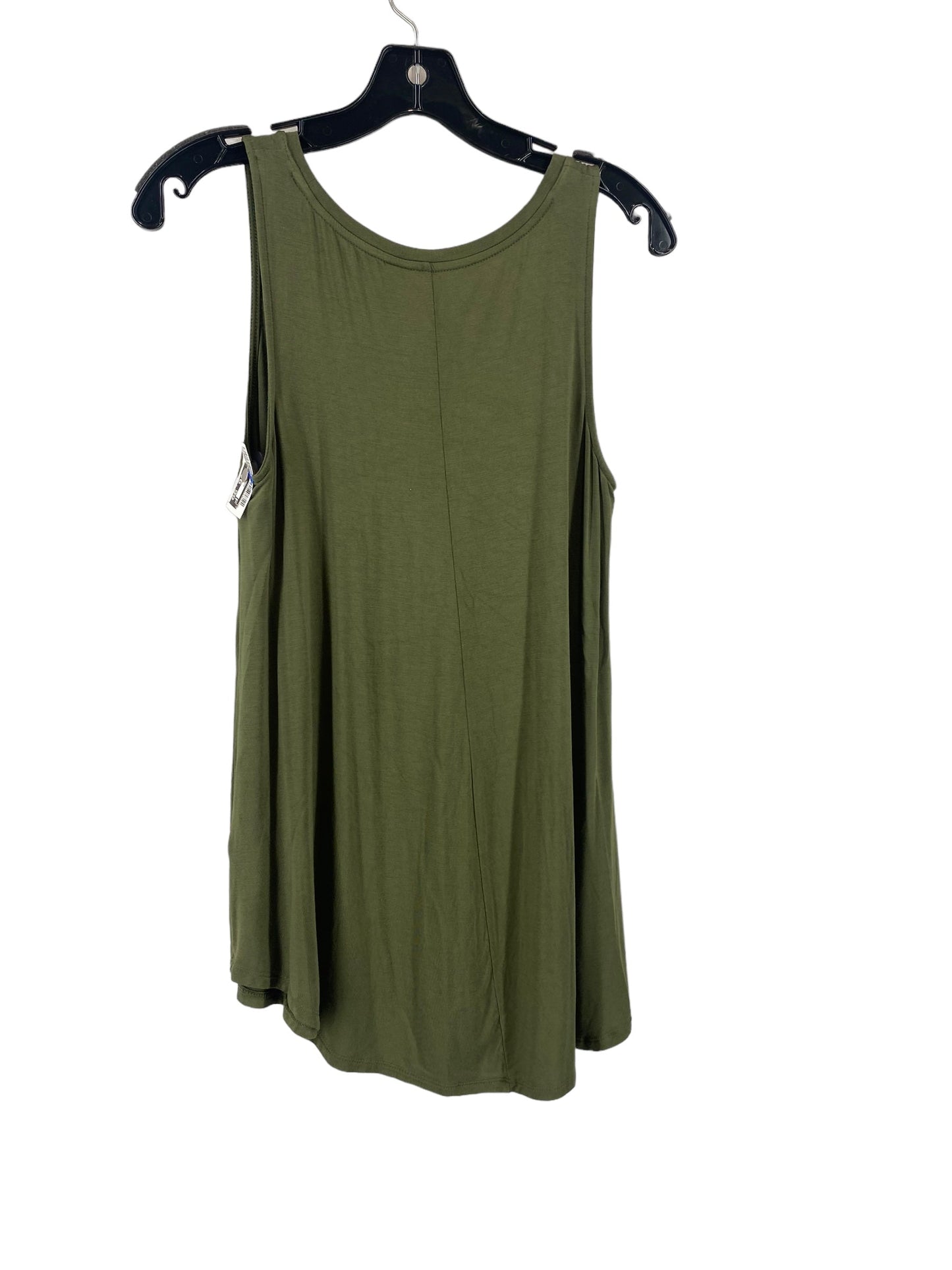 Green Top Sleeveless Basic Old Navy, Size S