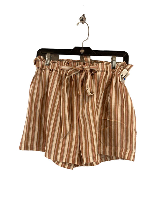 Striped Pattern Shorts Shein, Size L