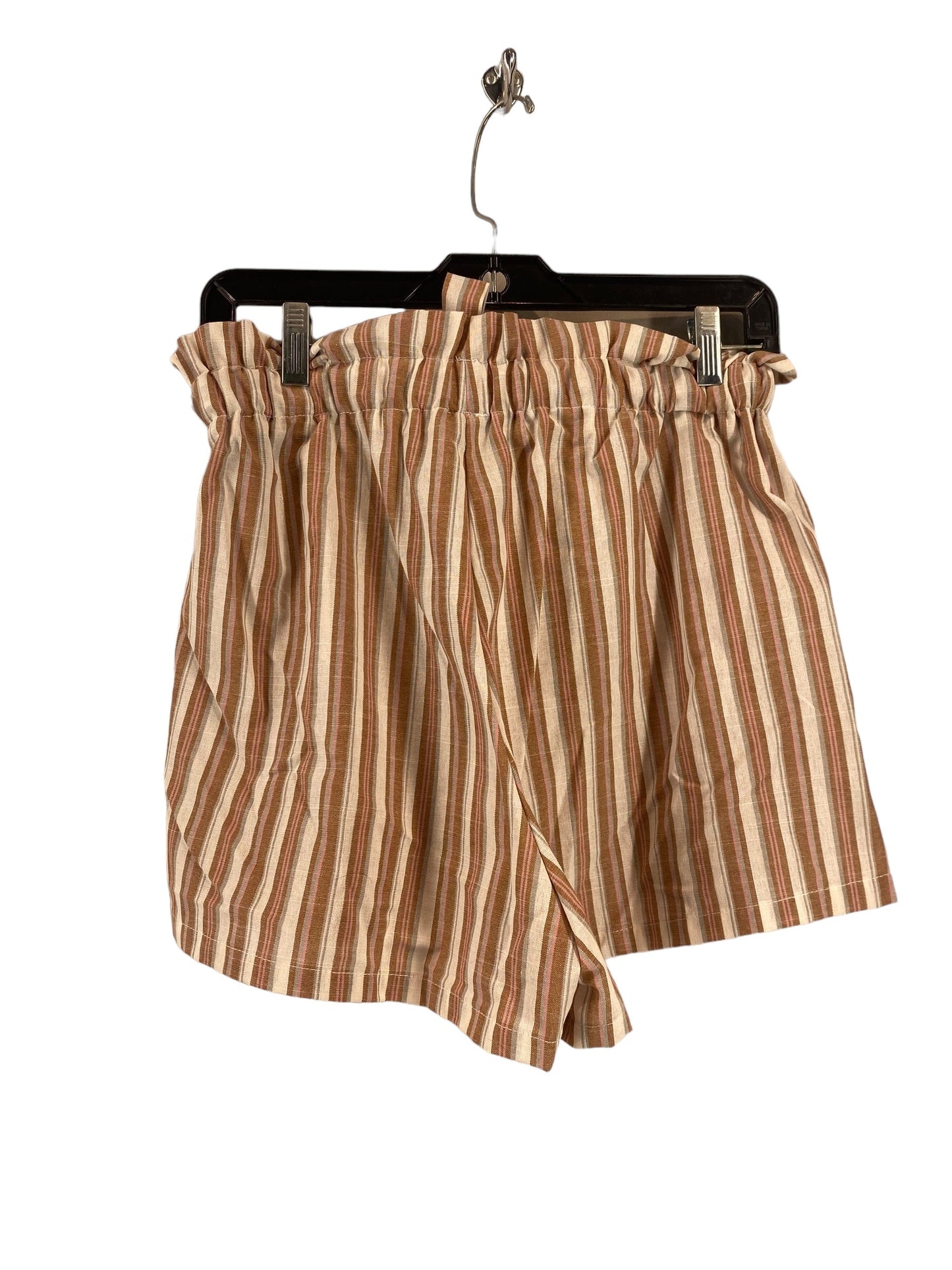 Striped Pattern Shorts Shein, Size L
